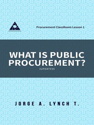 cover image of What is Public Procurement?